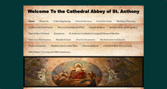 Desktop Screenshot of cathedralofstanthonydetroit.org