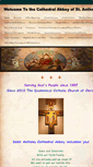 Mobile Screenshot of cathedralofstanthonydetroit.org